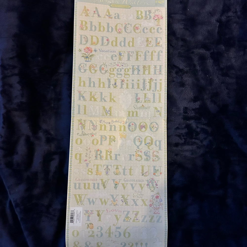 Alphabet Sticker Set - Multicolor - Picture 9 of 10